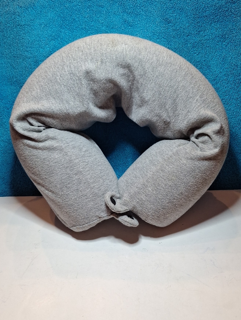 Travel Neck Pillow - Adjustable - Memory Foam Neck Pillow